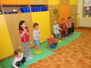 Cvičení zdravá dětská noha ve školce